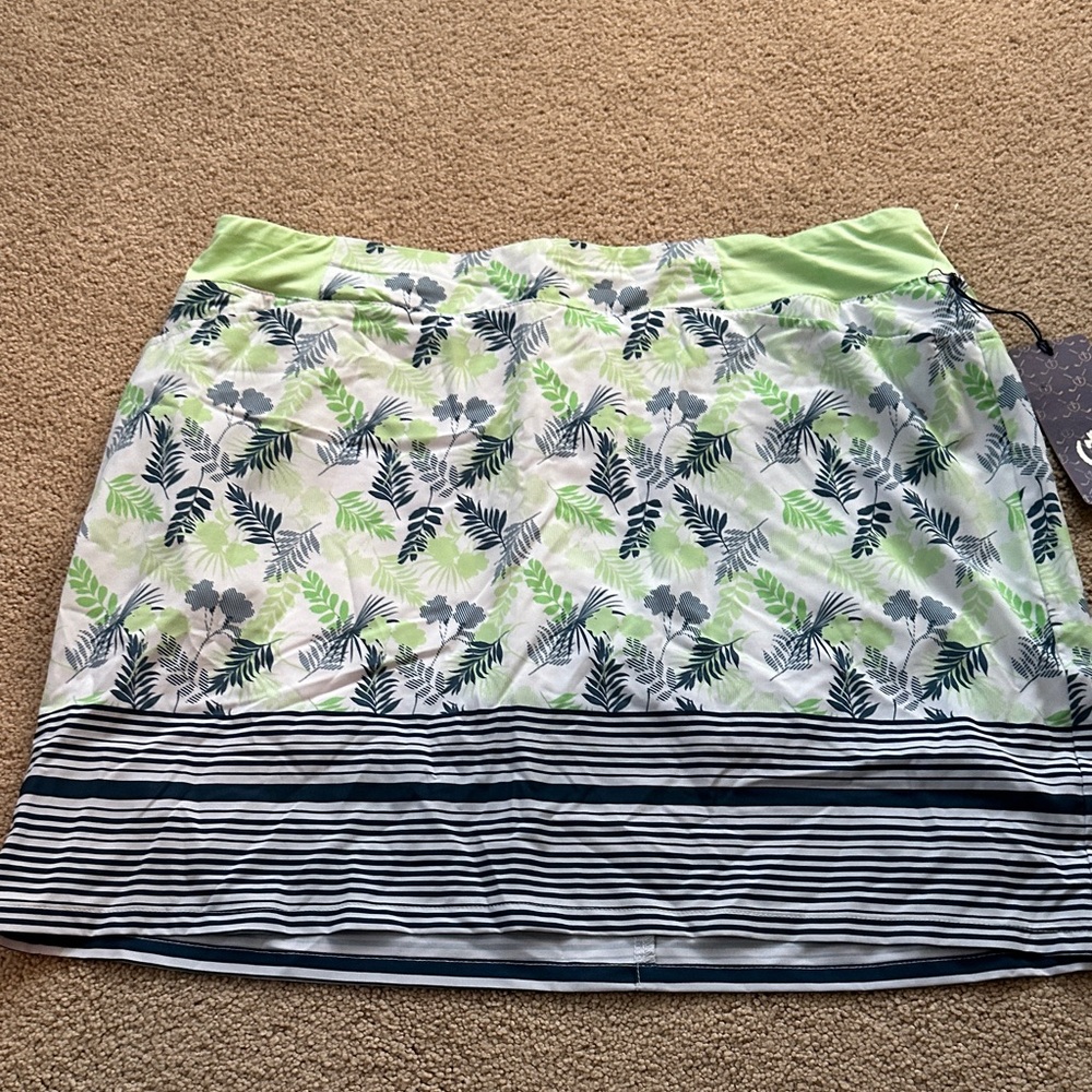 Tee time golf skort